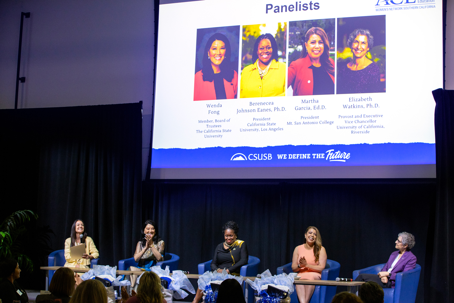 panelists at event